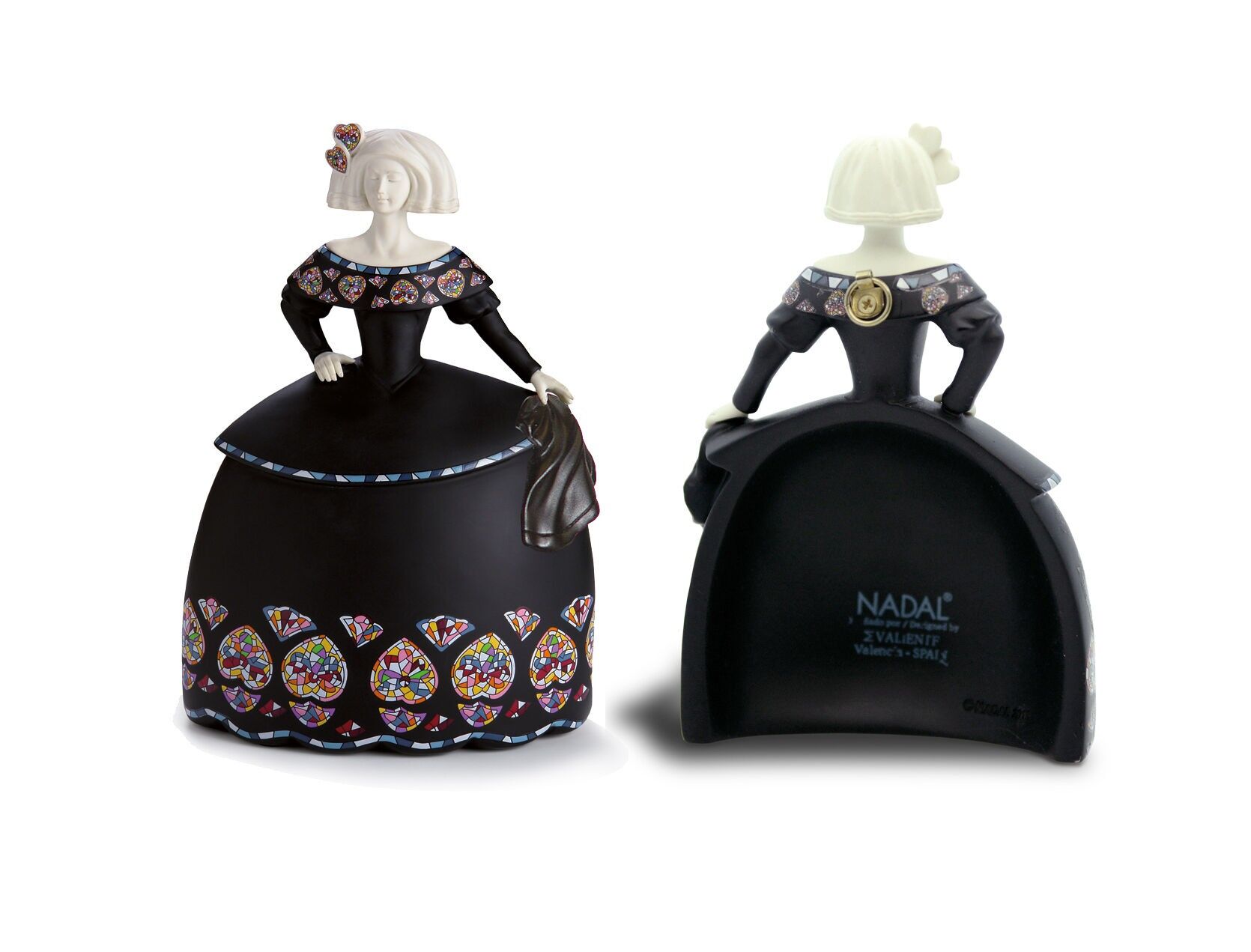 MENINA SIRENE'S-SMALL-BLACK TILE