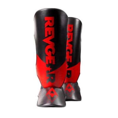 Pinnacle Shin Guards - Black/Red