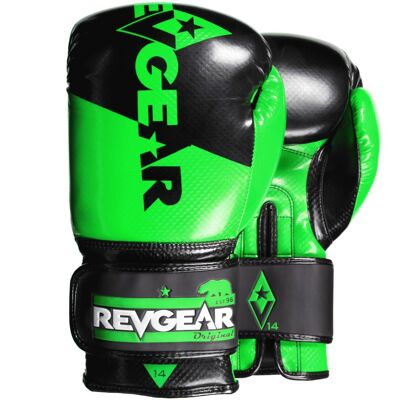 Pinnacle Boxing Gloves- Black Green