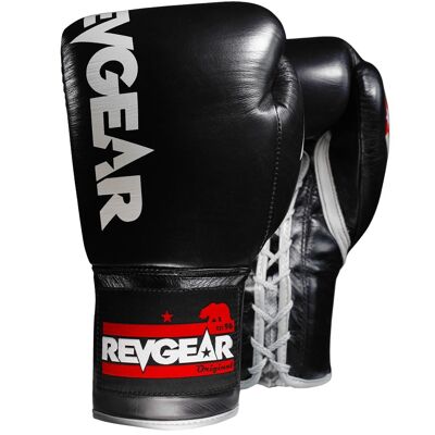 F1 Competitor - Professional Boxing Fight Gloves - Black/Grey