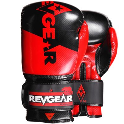 Pinnacle Boxing Gloves- Red Black