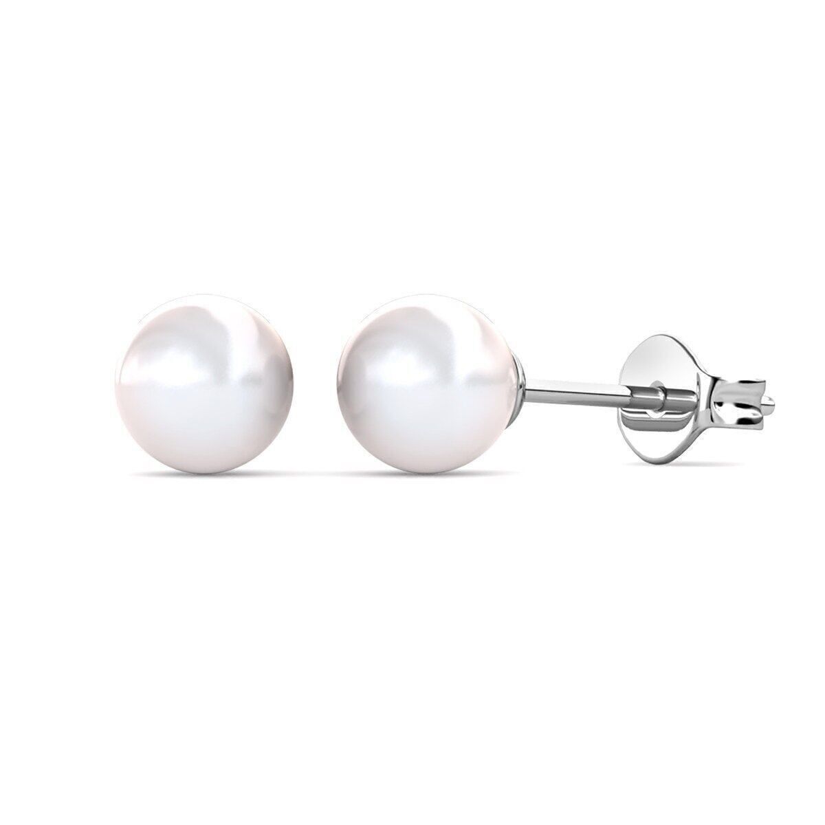 Orecchini Full Moon Pearl: Argento e Perla