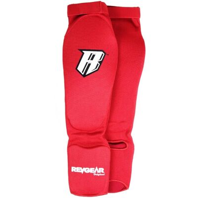 Amateur Muay Thai Shin Guards - Red