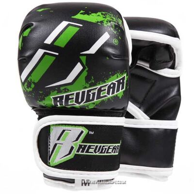 Kids Deluxe MMA Gloves - Green