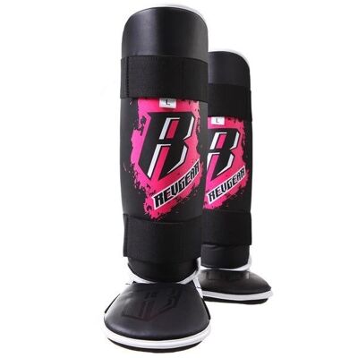 Kids Deluxe Shin Guards - Pink