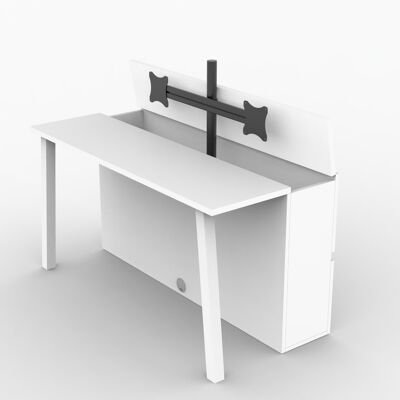 Bureau Smart + - BLANC MAT