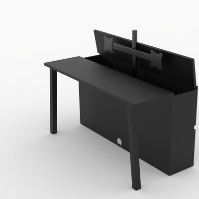Smart + desk - MATT BLACK