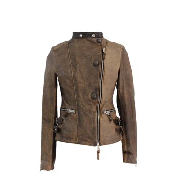 blouson cuir femme HELLAS 1