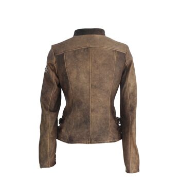 blouson cuir femme HELLAS 4