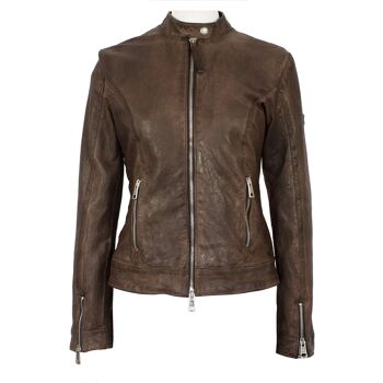 blouson cuir femme ANDROMEDA 1