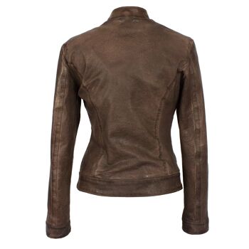 blouson cuir femme ANDROMEDA 2