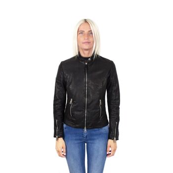 blouson cuir femme ANDROMEDA 4