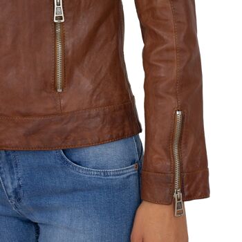 blouson cuir femme ANDROMEDA 11