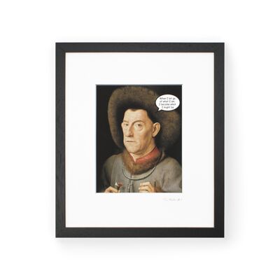 TaoMaster-1 Framed Printed Canvas