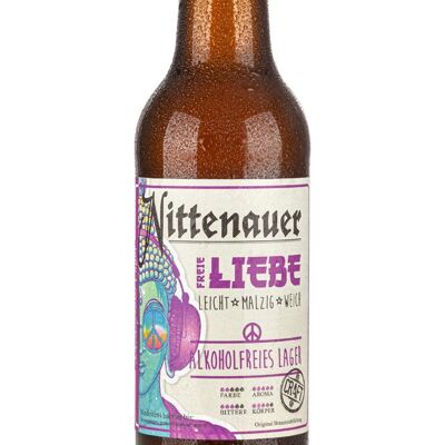 Nittenauer Freie Liebe - abreviatura de: "nos encanta la cerveza sin alcohol"
