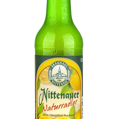 Nittenau Naturradler - Moitié bière, moitié jus - pur goût de la nature - sans arômes sans édulcorants
