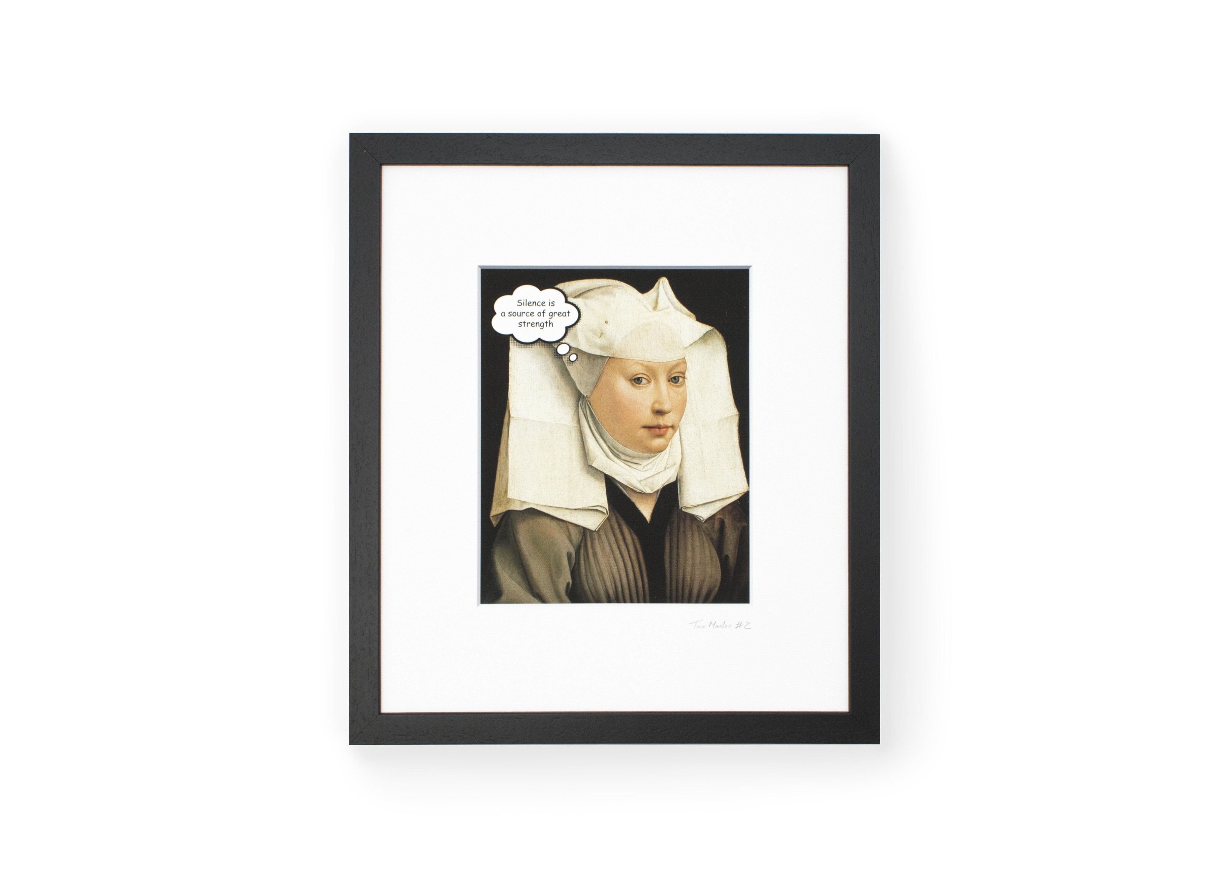 TaoMaster-2 Tela stampata con cornice