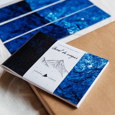 "Midnight blue" sketchbook