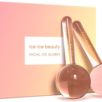 Ice Globe La vie est une pêche - rosé