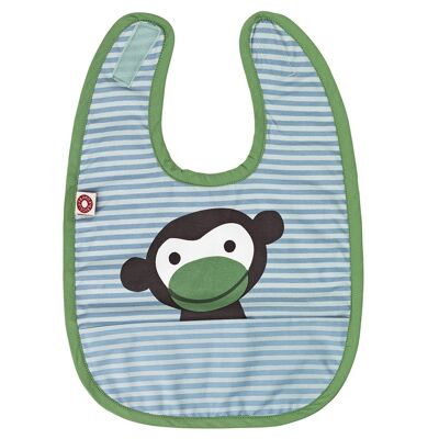 FRANCK & FISCHER bib Monkey blue