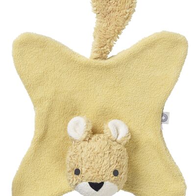 FRANCK & FISCHER Anika Cuddle cloth Squirrel yellow