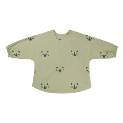 FRANCK & FISCHER apron with long sleeves green