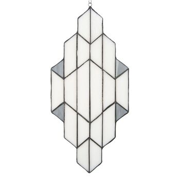Panneau de verre Tiffany 23x1x50 cm 3