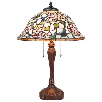 Lampe à poser Tiffany Ø 46x65 cm E27/max 3x60W 2