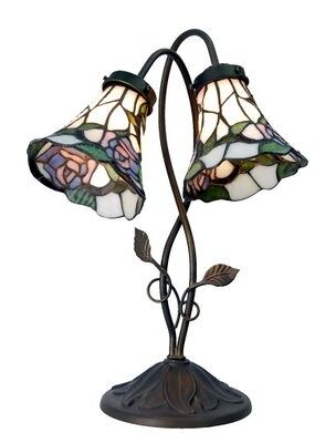 Tafellamp Tiffany 34x28x47 cm E14/max 2x40W