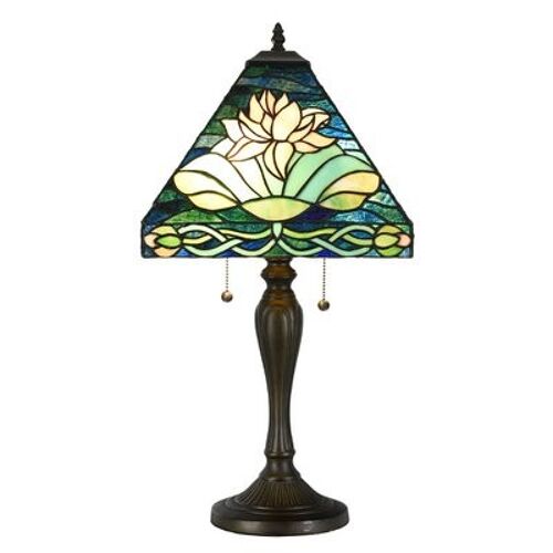 Tafellamp Tiffany 43x43x62 cm E27/max 2x60W