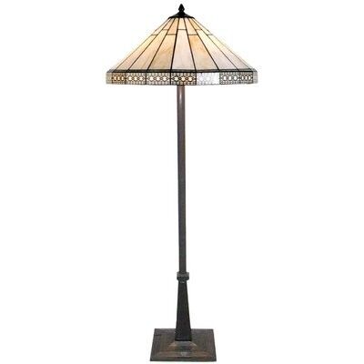 Vloerlamp Tiffany Ø 50x164 cm E27/max 2x60W