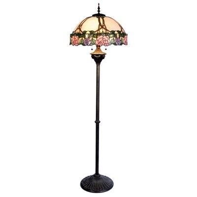 Vloerlamp Tiffany Ø 50x164 cm E27/max 3x60W