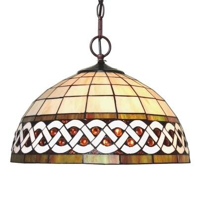 Hanglamp Tiffany Ø 46x138 cm E27/max 2x60W - II