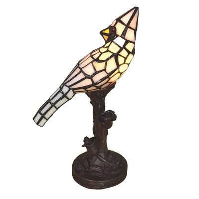 Tafellamp Tiffany 15x12x33 cm E14/max 1x25W - III