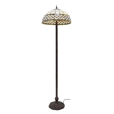 Vloerlamp Tiffany Ø 46x166 cm E27/max 2x60W - II