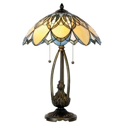 Tafellamp Tiffany Ø 40x60 cm E27/max 2x60W - II
