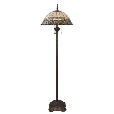 Vloerlamp Tiffany Ø 50x165 cm E27/max 3x60W