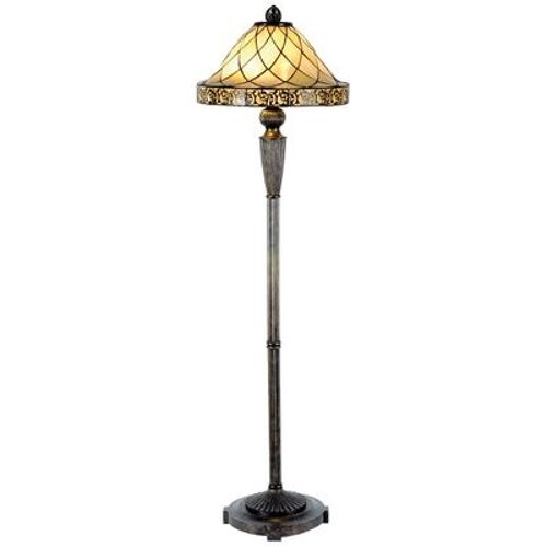 Vloerlamp Tiffany Ø 46x168 cm E27/max 2x60W