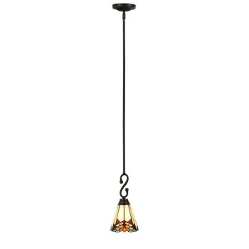 Lampe à suspension Tiffany Ø 15x119 cm E14/max 1x60W 2