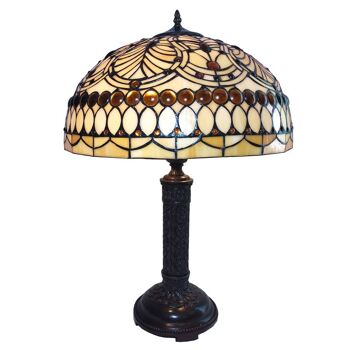 Lampe à poser Tiffany Ø 46x62 cm E27/max 2x60W 2