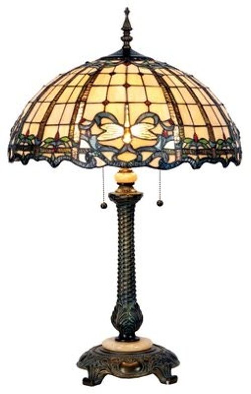 Tafellamp Tiffany Ø 50x80 cm E27/max 2x60W
