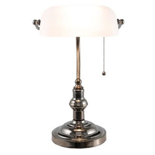 Bureaulamp wit 27x23x42 cm E27/max 1x60W