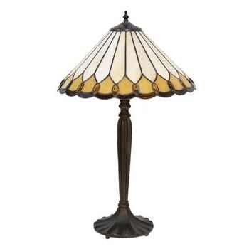 Lampe à poser Tiffany Ø 40x62 cm E27/max 2x60W - I 1