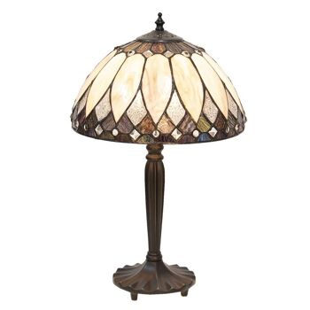 Lampe à poser Tiffany Ø 30x46 cm E27/max 1x60W 2