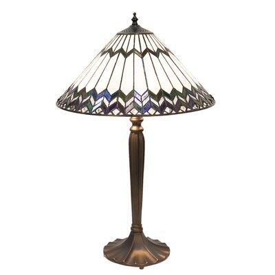 Tafellamp Tiffany Ø 40x62 cm E27/max 2x60W - II