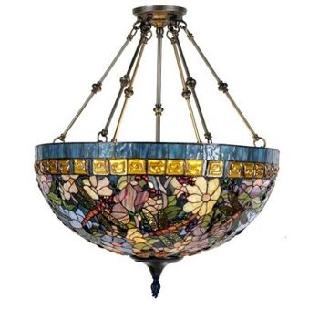 Lampe à suspension Tiffany Ø 70x75 cm E27/max 6x60W 1