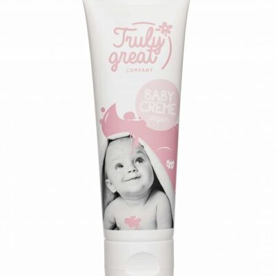 Organic baby cream with cold-pressed oils