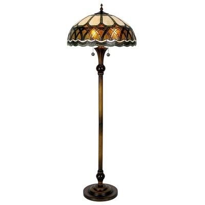 Vloerlamp Tiffany Ø 56x164 cm E27/max 3x60W