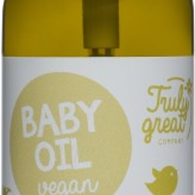 Organic BabyOil with cold-pressed oils