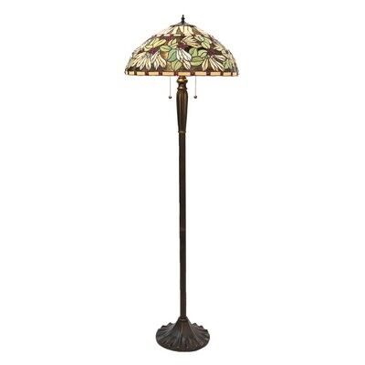 Vloerlamp Tiffany Ø 51x157 cm E27/max 2x60W